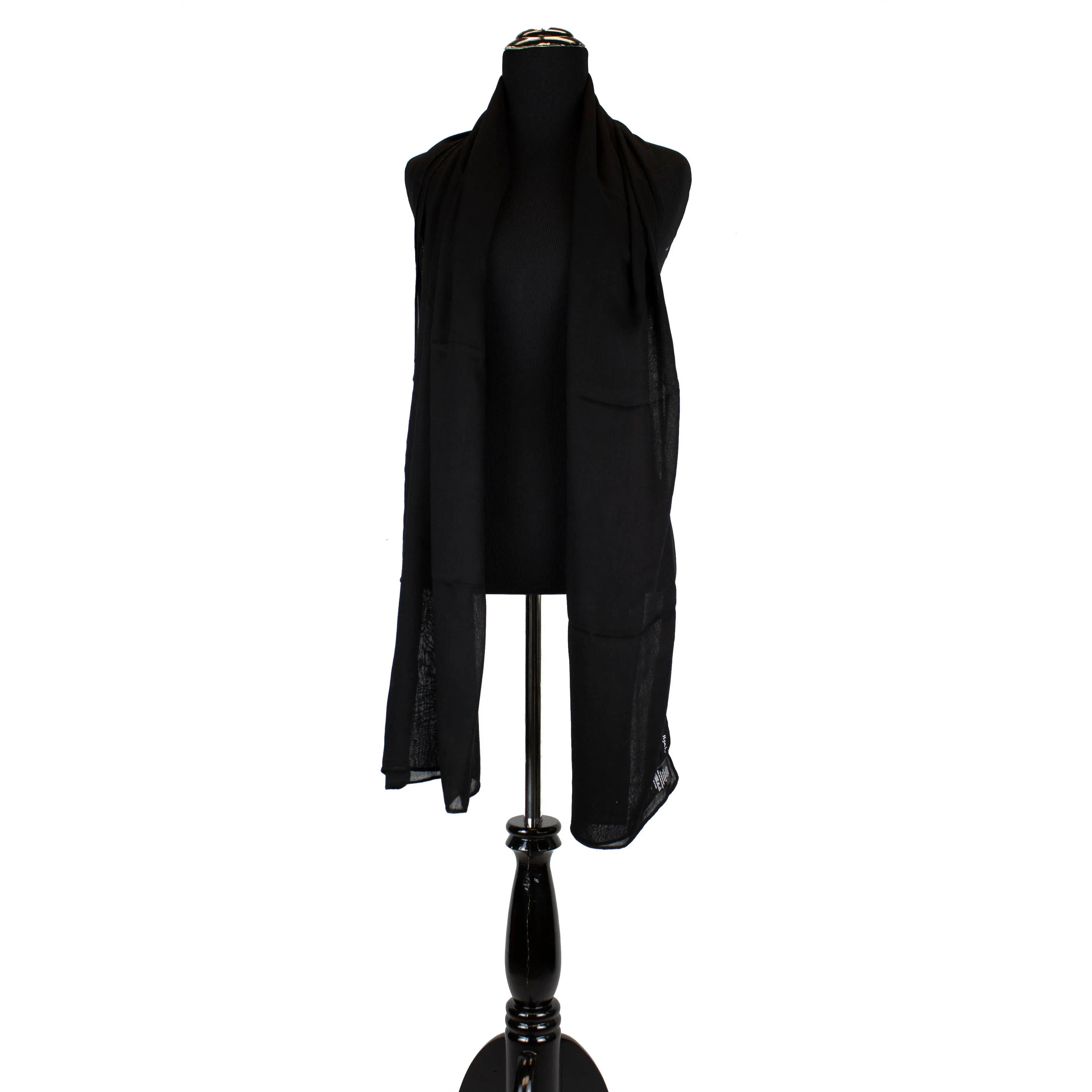 Yingxiu Love (Rayon/Cotton) Solid Color Hijabs (180cm×130cm)red classic long scarf wrap scarve scarf one piece Breathable Everyday Use