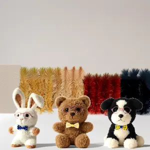 Jumbo Pipe Cleaners 50PCS Extra Thick (3CM) Brown Chenille Stems, 12 Inch Length for Animal Crafts, DIY Modeling, Kids Creative Projects, Bulk Craft Supplies