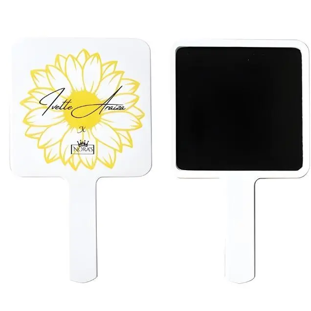 Nora's ESPEJO GIRASOL Handheld Mirror Exclusive Girasol Collection by Ivette Araiza Elegant Design for Radiant Beauty Enhancing Your Natural Look