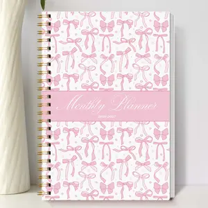 1pc 2026-2027 Weekly And Monthly Academic Year Planner Calendar Notebook, Spiral Bound Planner, 2026 Jan - 2027 Dec, 5.7" X 8", A5 Monthly Planner Notebook With Notes Waterproof Cover, Personal Organizer, Office & School Supplies