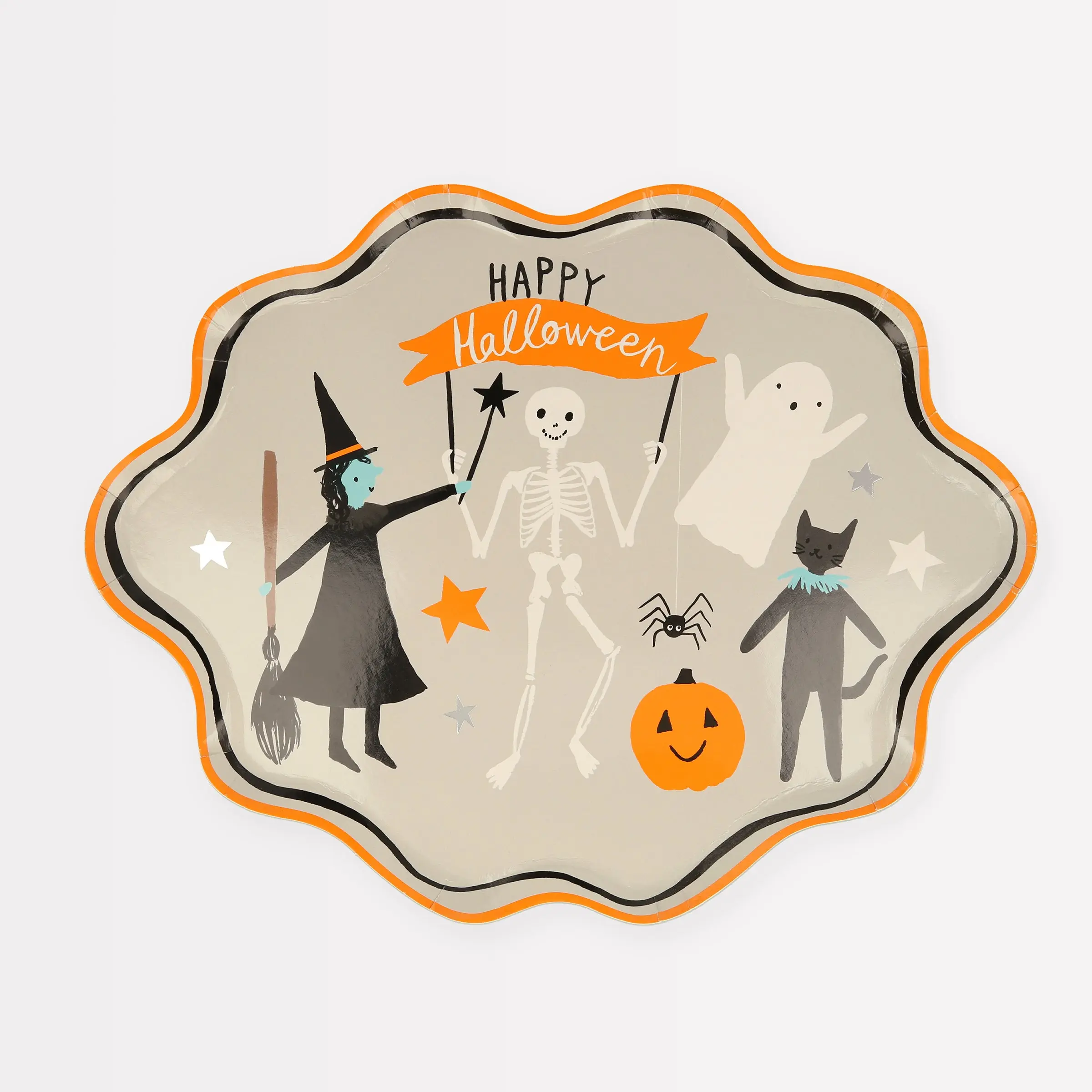 Happy Halloween Plates (x 8)