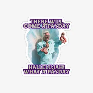 Waterproof Durable Sticker Packs - Uncle Baby Billy Live at Zion’s Landing Concert Meme Vinyl Graphic Decals, Office Stationery Labels, Car Accessories RYW