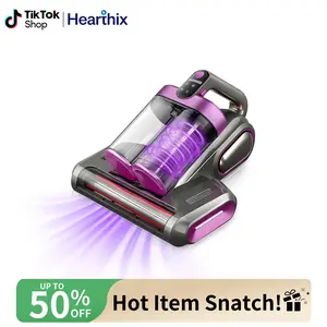 Bed Mattress Vacuum Cleaner Cordless 13Kpa Handheld Vacuum, Vacuum Cleaner with 253.7nm UV-C Light,HEPA Filter & Ultrasonic, Portable Vacuums for Bed Sofa Couch Crib Birthday Gifts for women men her-Fathersdaygift