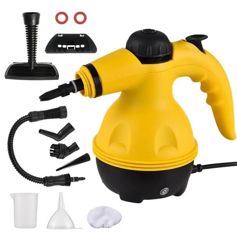 High Temperature Steam Cleaner, Portable Steam Cleaning Machine with Safety Lock & Accessory Kit, Multipurpose Cleaning Tool for Bathroom, Window, Kit