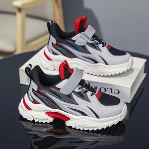 Vibrant Colour Block Chunky Sneakers - Ultra Comfy, Non Slip, Durable, Breathable, and Lightweight Shoes for Boys and Girls - Perfect for Outdoor Activities, Casual Wear, and School Use