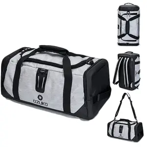 1pc Flexible Yoga Bag, Spacious Travel Duffel, Waterproof Multi-functional Sports Backpack for Men and Women, All-match Weekender Overnight Bag for Gym, Fitness, Outdoor.