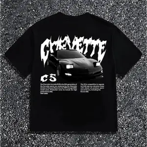 🚗[Graphic Hoodie]Corvette C5 T-Shirt Retro Car Graphic Tee Y2K Streetwear Shirt Vintage Chevy Racing Fans Enthusiasts Cool Trendy Casual Short Sleeve Daily Outfit Meme Statement Car Lover Funny Gift Bold Unique Street Fashion Top