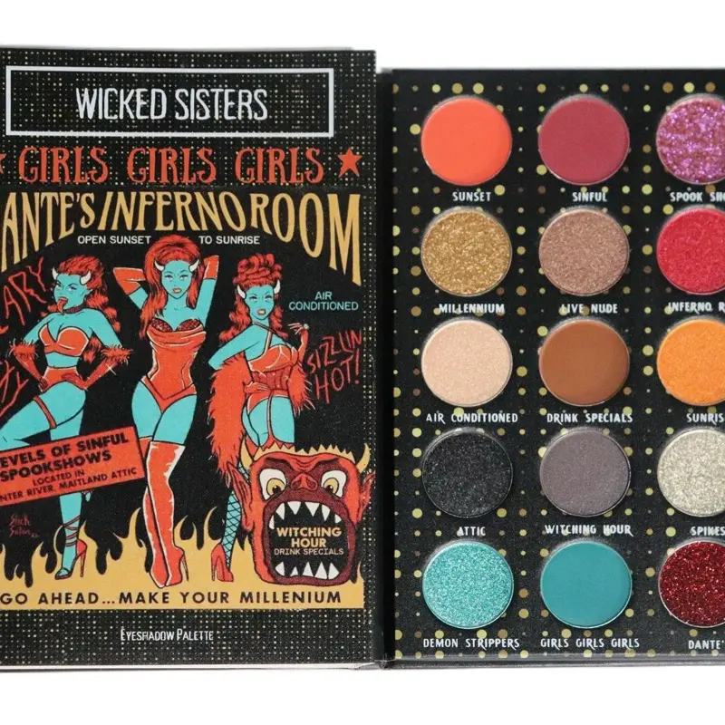 Dante’s Inferno Room Eyeshadow Palette