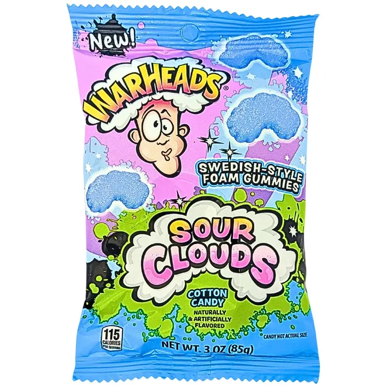 Warheads Sour Clouds - 3oz Warheads Sour Clouds - 3oz
