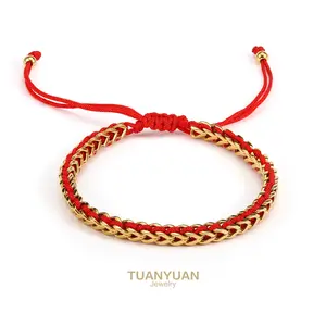 Tuanyuan Jewelry— [Snakebone Red Cord] Bracelet: Casual Style, Unique & Versatile, Fashionable & Minimalist — For Couples