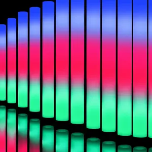 Avtctek 45-Pack LED Glow Sticks– Light Up Foam Party Sticks with 3 Flashing ModesBattery Operated Light Up Sticks for Glow Party, Rave, Festival,  Wedding, Halloween, and Camping Adventures Light up Party Favors Decoration Lighting Atmosphere