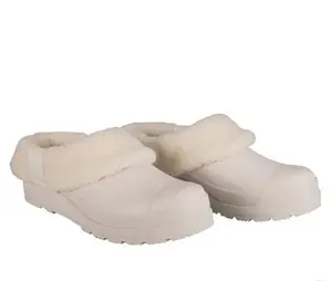 Hunter Ladies' Size 7 PLAY Insulated Clogs Shoes, White Willow, New in Box