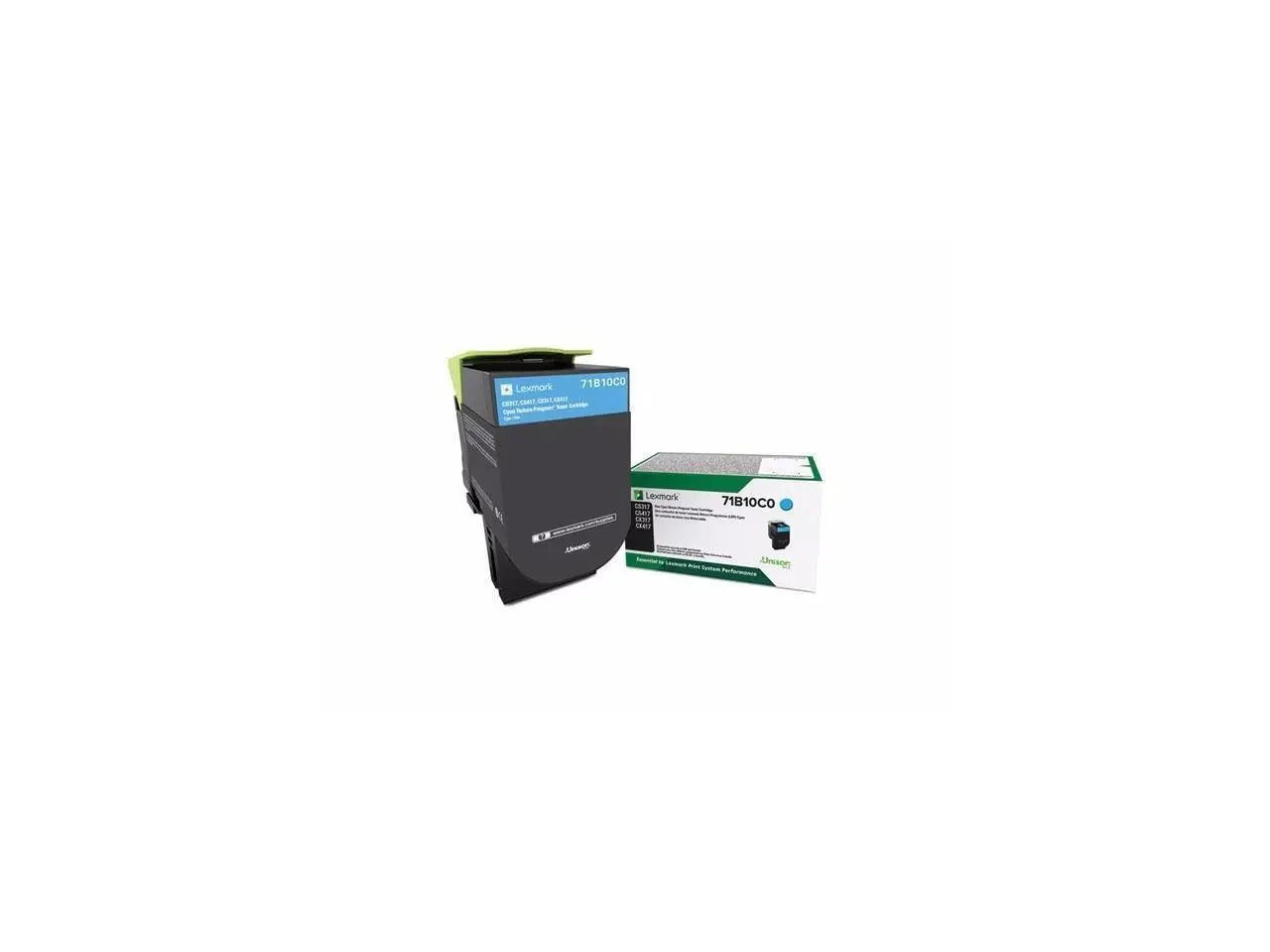 Lexmark 71B10C0 Cyan Toner Cartridge