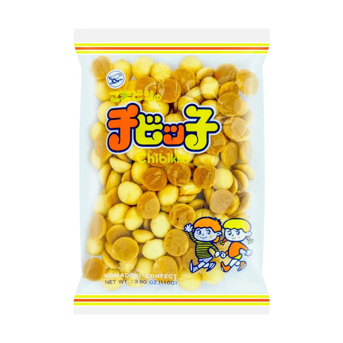 KOMADORI Japanese Egg Biscuits 110g - Crispy & Sweet Snack for All Ages