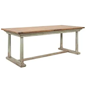 Amelia Two Tone Rectangle Extendable Dining Table