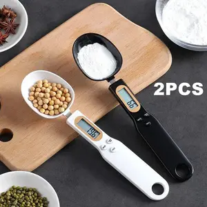 Compact Smart Mini Digital Spoon Scale, Accurate Kitchen Measuring Utensil for Baking & Cooking Enthusiasts to Achieve Consistent Results