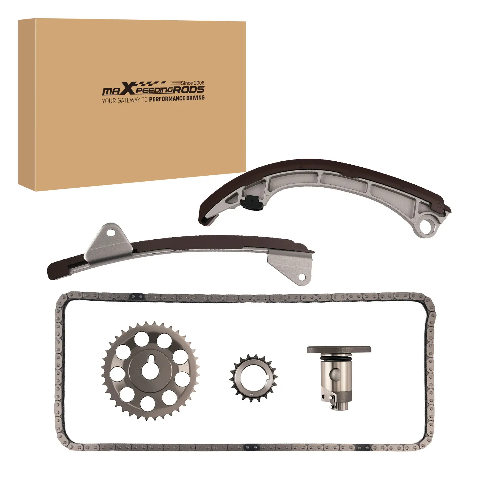 Timing Chain Kit compatible for Toyota Corolla Matrix 1.8L 1ZZ-FE 2000-2008 9-4200SA