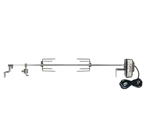 GMG Rotisserie Kit for PEAK and JB Grills - Enhance Your Grilling Experience, Perfect for Slow-Roasting Meats, Includes Durable Rotisserie Components, Easy to Install and Use, Ideal