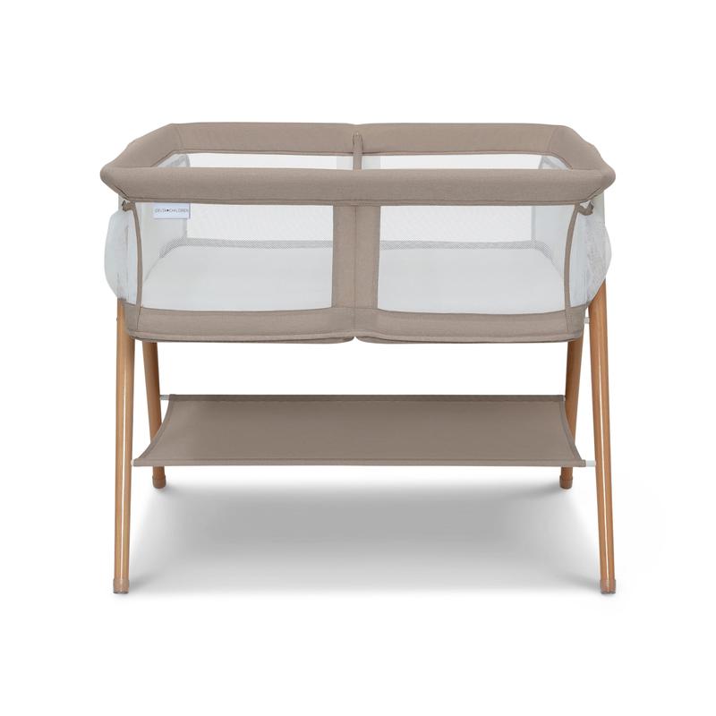 Bondi Beechwood Twin Bassinet