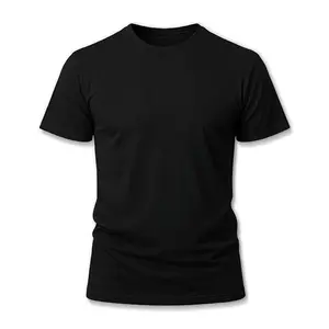 Men’s 100% Cotton T-Shirt, Crew Neck Solid Basic Tee, Heavyweight 180 GSM Soft Durable Shirt,Breathable Fabric Menswear Top Classic White Black Tshirt, S–3XL