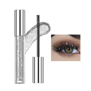 Mixed Color Glitter Mascara Stick(3pcs/set), Long Lasting Quick Drying Eyelash Extensions Volume Building Mascara, Professional Eye Enhancement Makeup Products