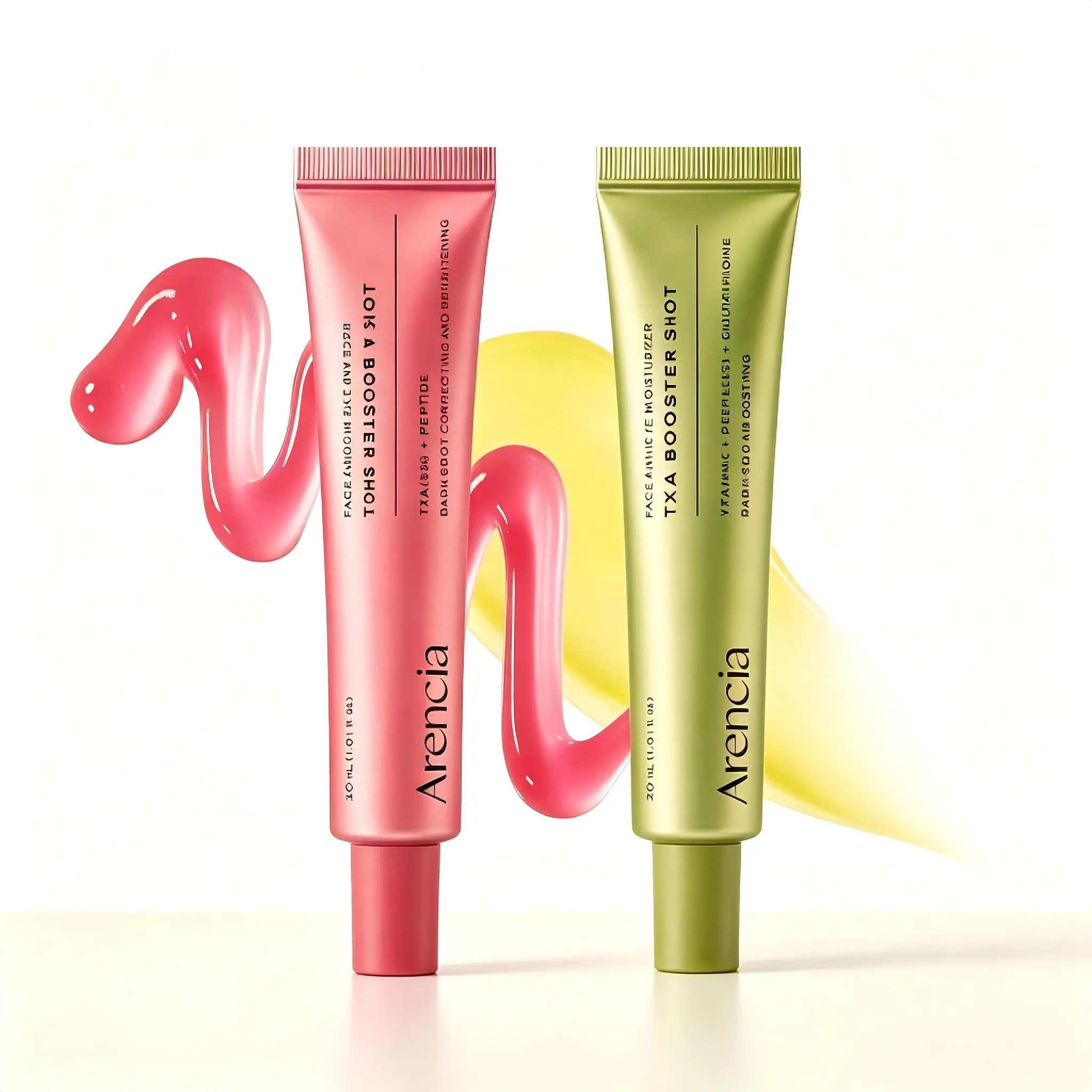 Arencia Vitamin C and Retinal Booster Shot Duo - for Dark-spot care and Tightening Fine Lines, Pore, Wrinkles - Gift Set