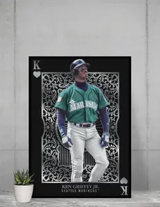 Topps All Kings 2025 Ken Griffey Jr. 12x17 Poster Seattle Mariners