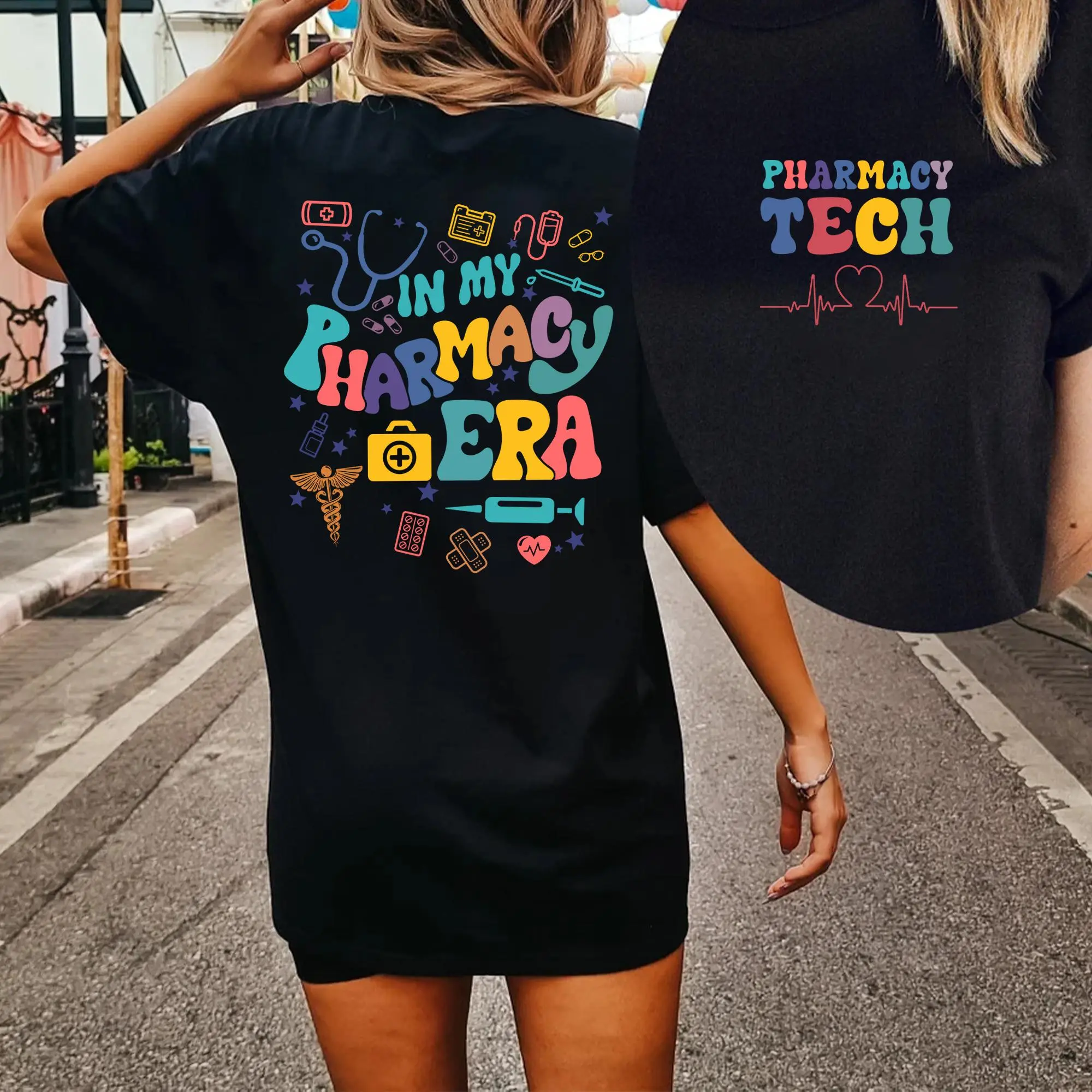In My Pharmacy Era T-shirt, Pharmacist Gift, Pharmacy Shirt, Pharmacy Student, Pharmacy Technician, Nurse Tee