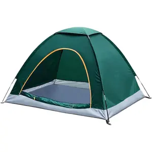 Lightweight Portable Waterproof Windproof Backpacking Camping Tent with Rain Fly, Easy Setup, Comes with Carry Bag for Hiking Beach Outdoor Adventures