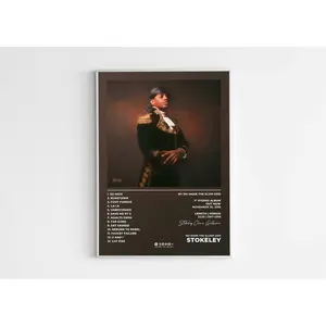Stokeley Ski Mask The Slump God, Gift Poster for Fan, Album Hip Hop, Singer Poster, Gift Poster