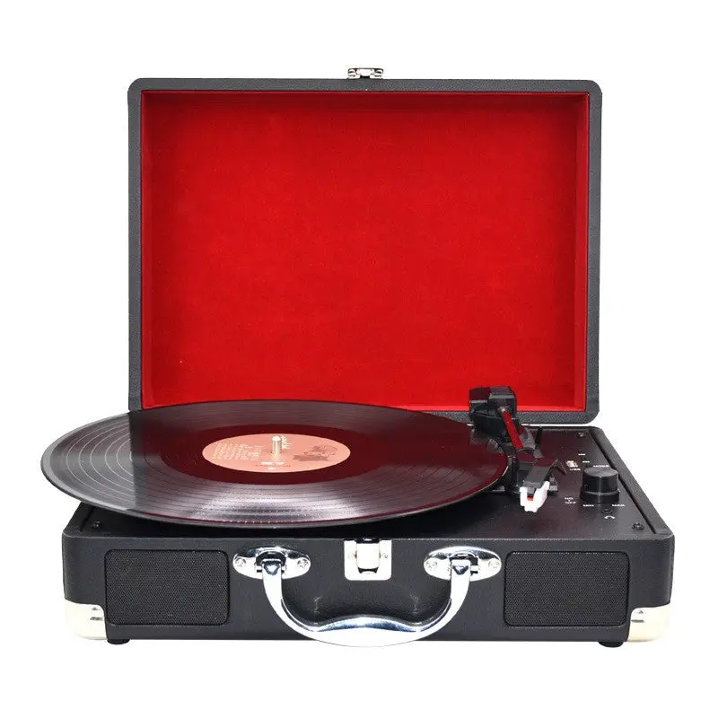 Black Glue Bluetooth Audio Record Player Black Glue Bluetooth Audio Record Player
