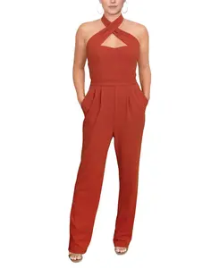 RACHEL Rachel Roy Women's Sienna Roxie Halter Jumpsuit