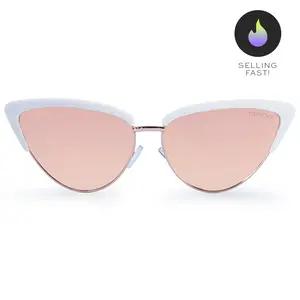 Ava Rose Gold Sunglasses with Lightweight Design and Stylish Fit