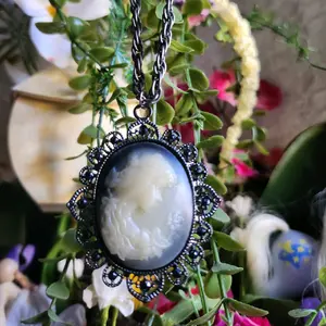 Gothic Cameo Necklace