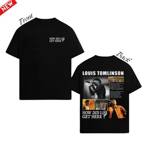 Louis Tomlinson How Did I Get Here World Tour 2026 T-Shirt, Vintage Graphic Tee, Pop Rock Concert Shirt, Fan Apparel Unisex