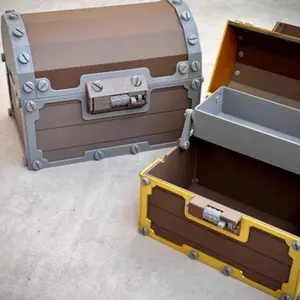 * Vintage Combination Lock Treasure Chest