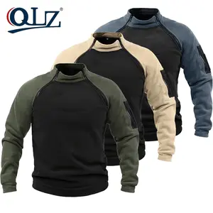 3PCS-Men's color block spliced stand collar sweatshirt.Thick lined warm pullover with practical zipper pockets.Soft cozy fabric keeps you warm.Trendy contrast color design, casual stylish fit, great for autumn and winter daily wear.