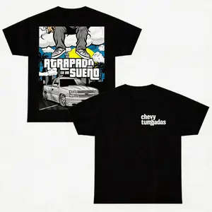 Summer Outfits Streetwear Lowered Silverado Tee|  Tumbados Atrapado En Un Sueño Graphic Shirt Unisex Suitable for all seasons - classic styles, fun graphic tee shirts, base layers, casual streetwear, suitable for both men and women.