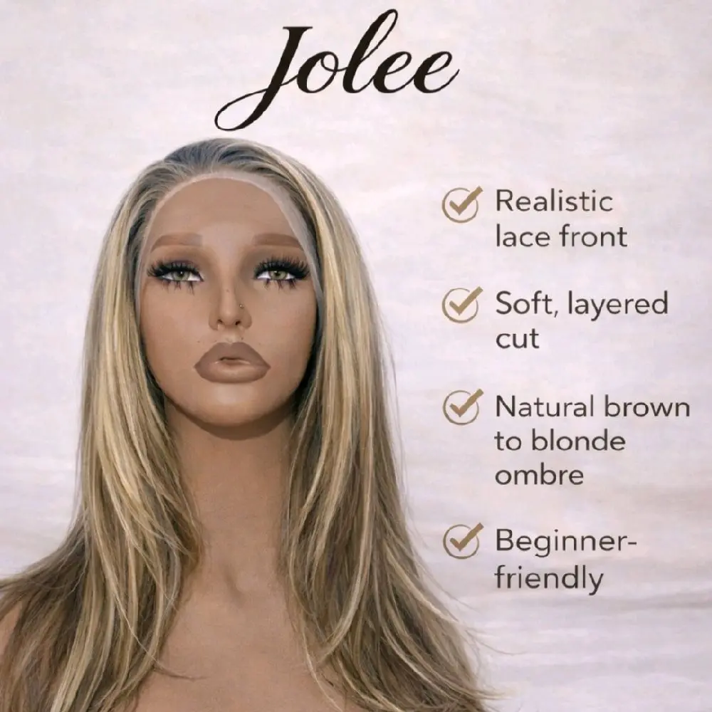 Watered Souls JoLee in natural blonde highlight. 13x4 Lace  display picture 3