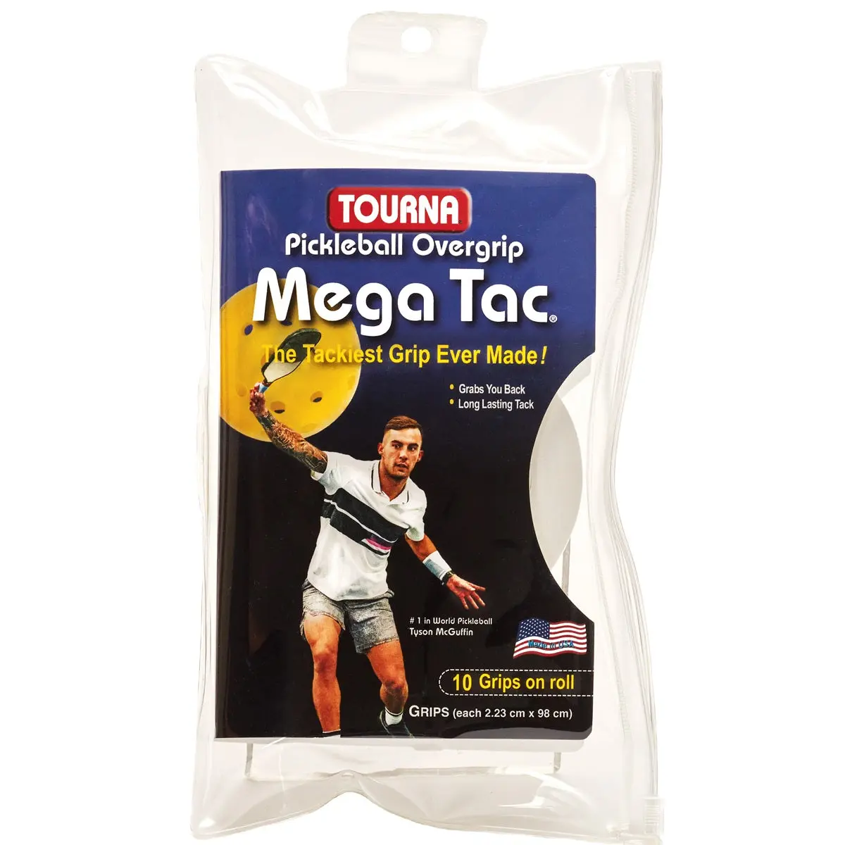Tourna Mega Tac Pickleball Overgrip (10 Pack)