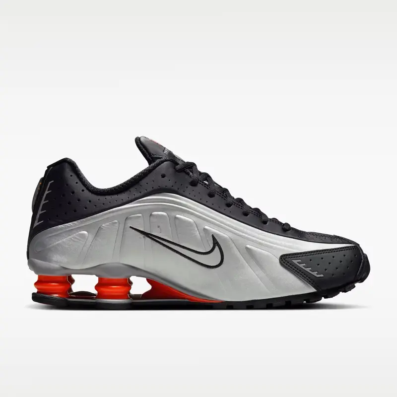 Nike Shox R4 Black Metallic Silver (2025) (Women’s)