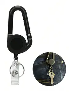 Retractable Keychain, Convenient Key Holder for Easy Carrying, Ideal for Everyday Outings, Fashion Accessories for Daily Use