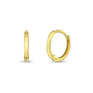 14k Gold The Perfect Tiny Hoop Baby / Toddler / Kids Earrings Hoop