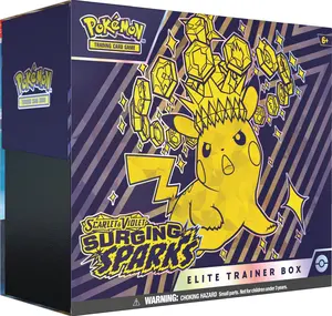 Pokémon Surging Sparks ETB Elite Trainer Box - Scarlet & Violet Edition Trading Card Game Collectible