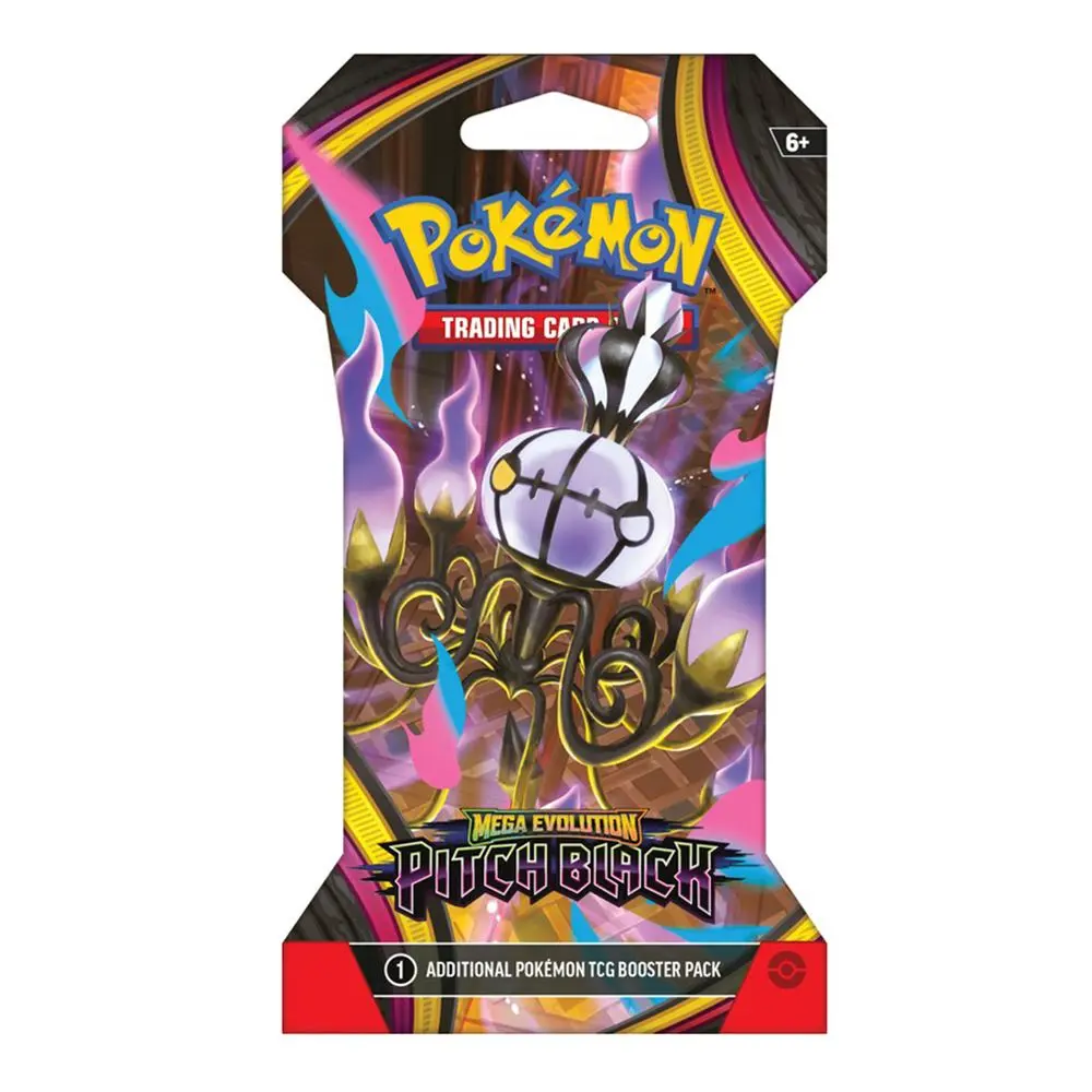 Mega Evolution Pitch Black Sleeved Pack (Mega Chandelure Ex)