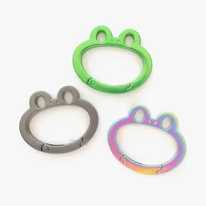 Frog Carabiners (2.25") Zinc Alloy PVD Coated Carabiners (Not for Climbing)