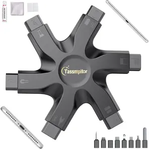 Cleaning Kit For iPhone Port Cleaner, Repair and Restore Tool For iPad Pro, Watch, Cell Phone Charging Port. Lightning Charger Cables, Speaker Cleaning Putty Dust For All Devices