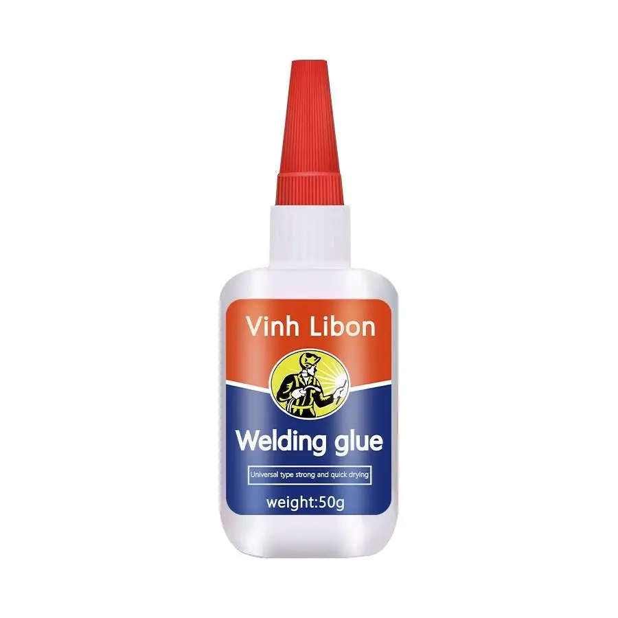 High Durability Metal Welding Adhesive Glue, 50ML Single Bottle with Precision Nozzle Applicator, Quick Drying Universal Adhesive for Industrial Automotive Metals Bonded, Crafts & Multi-Surface Repair