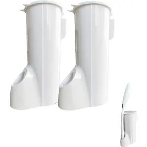 2 Packs Wand Holder (Holder Only, No Wand), Disposable Brush Kit, Stand Starter Kit, Wall Mounted.