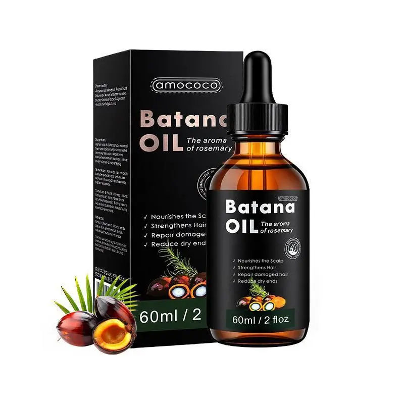 Batana oil and Rosemary oil (60 mL) , for promoting Hair Growth, Nourishing the scalp, Strengthening healthy hair, Haircare Moisturizing